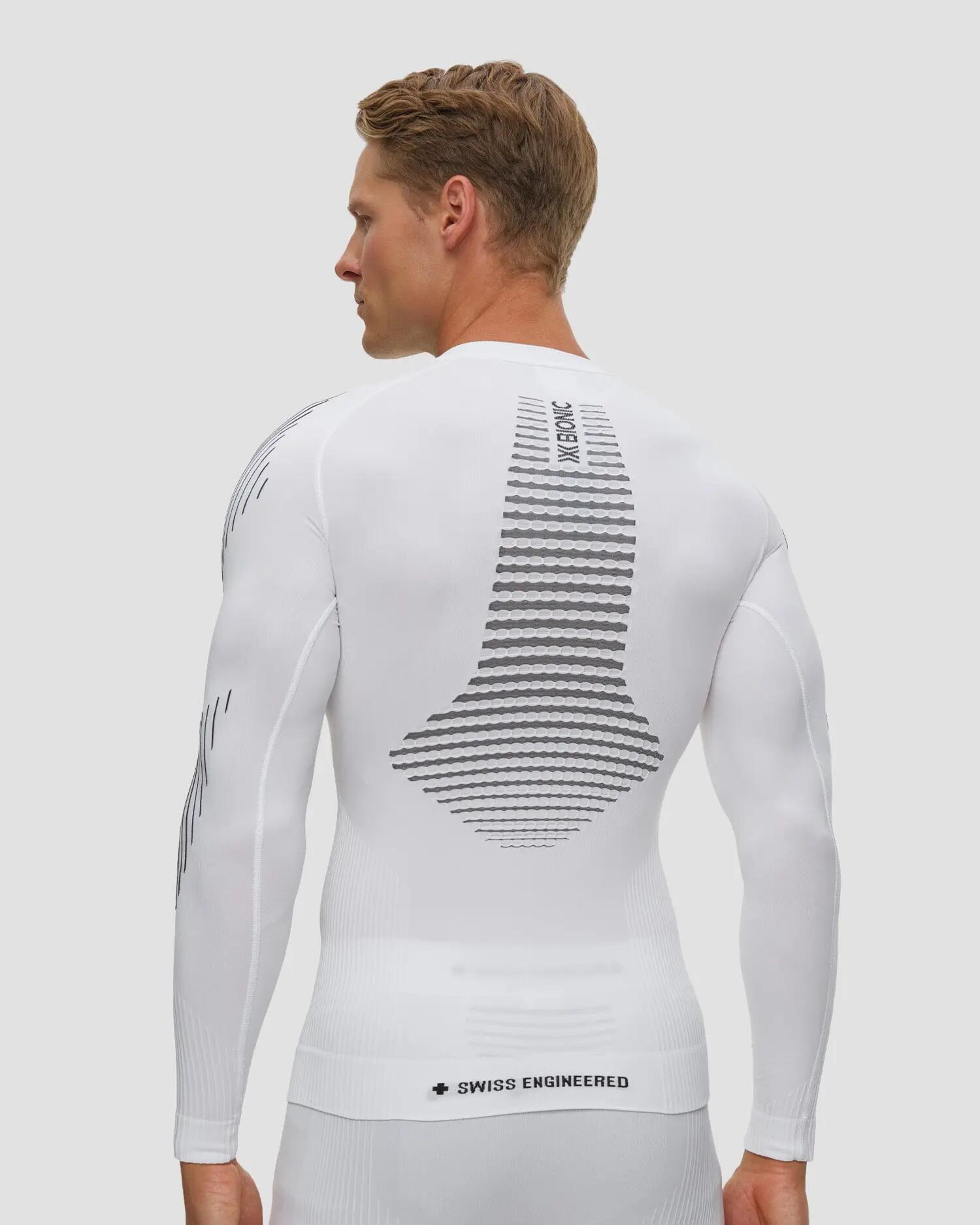 Koszulka męska X-Bionic Invent Shirt Ls White W300 3/6