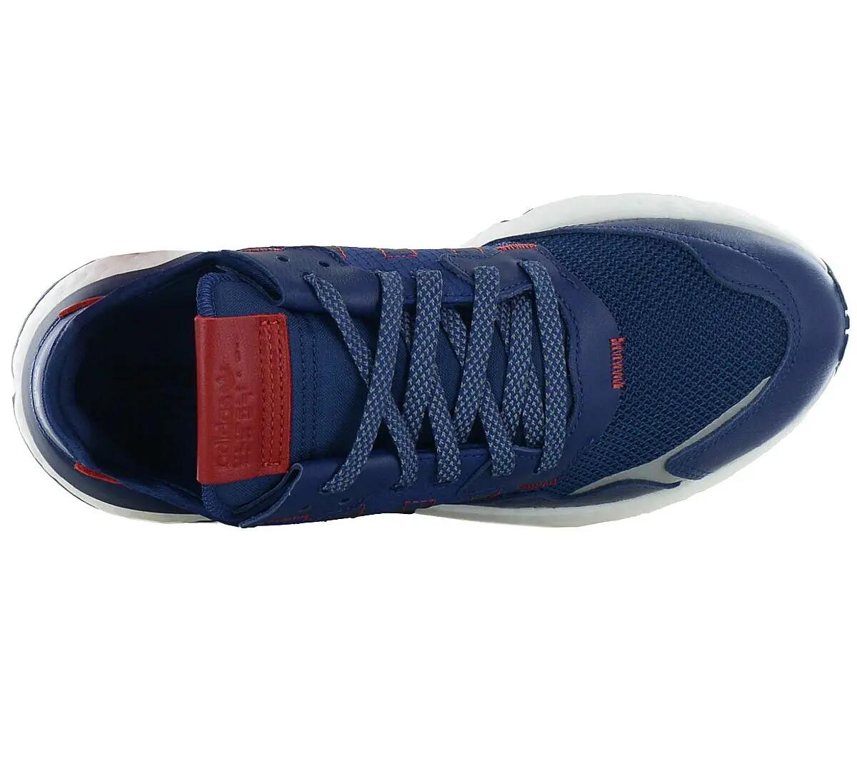 Homme - Adidas Nite Jogger - Fw2052 - Bleu 4/6