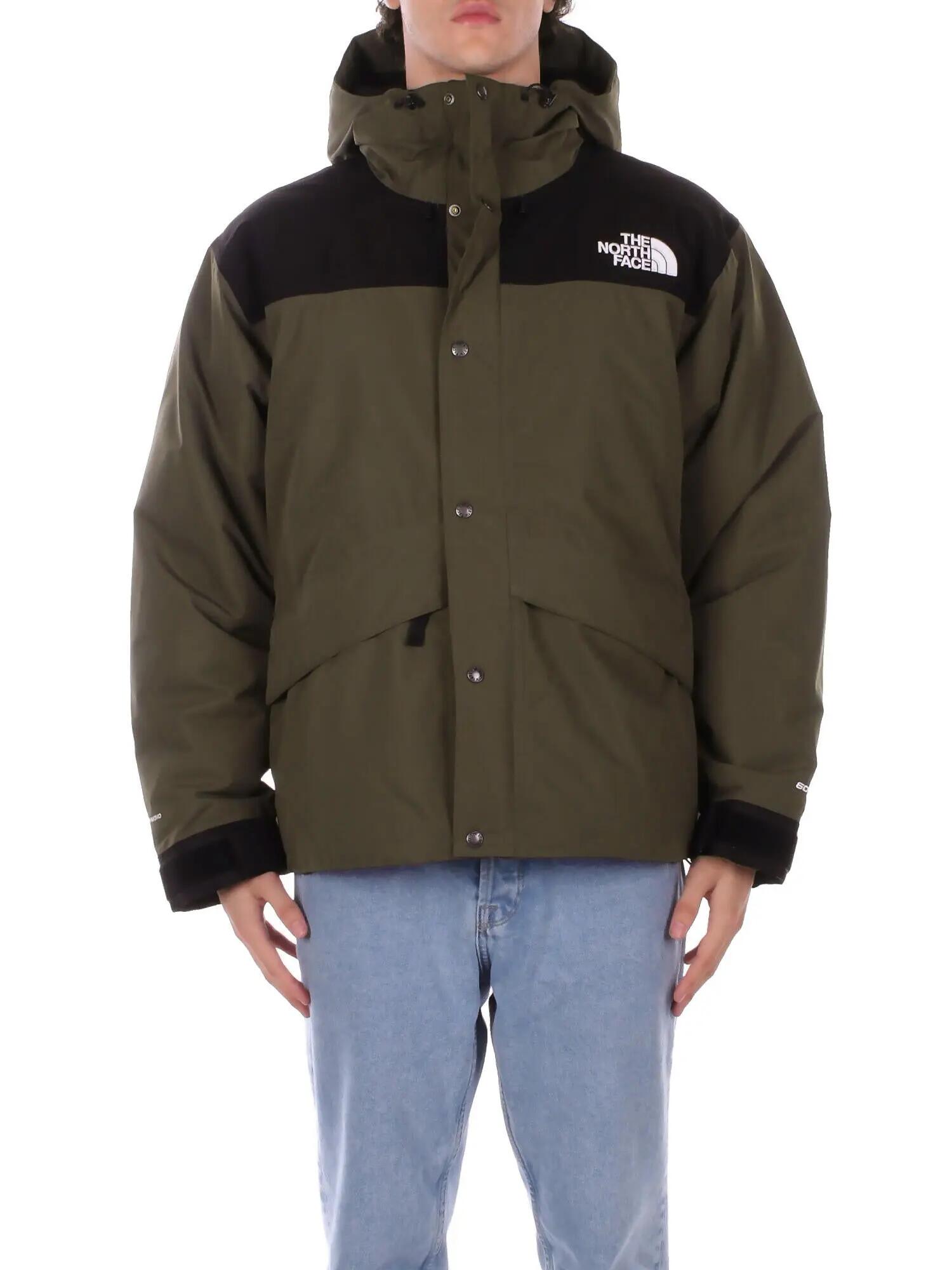 the north face uomo giubbotto nf0a8d1v bqw1 m mountain down jacket green 1/5