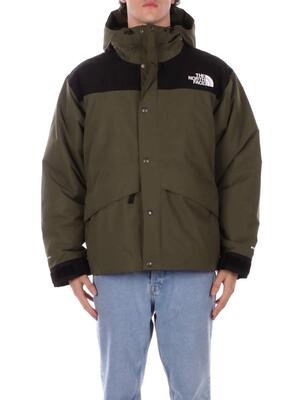the north face uomo giubbotto nf0a8d1v bqw1 m mountain down jacket green