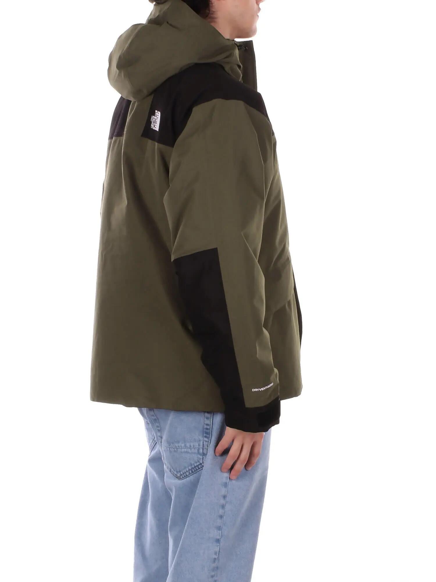 the north face uomo giubbotto nf0a8d1v bqw1 m mountain down jacket green 5/5