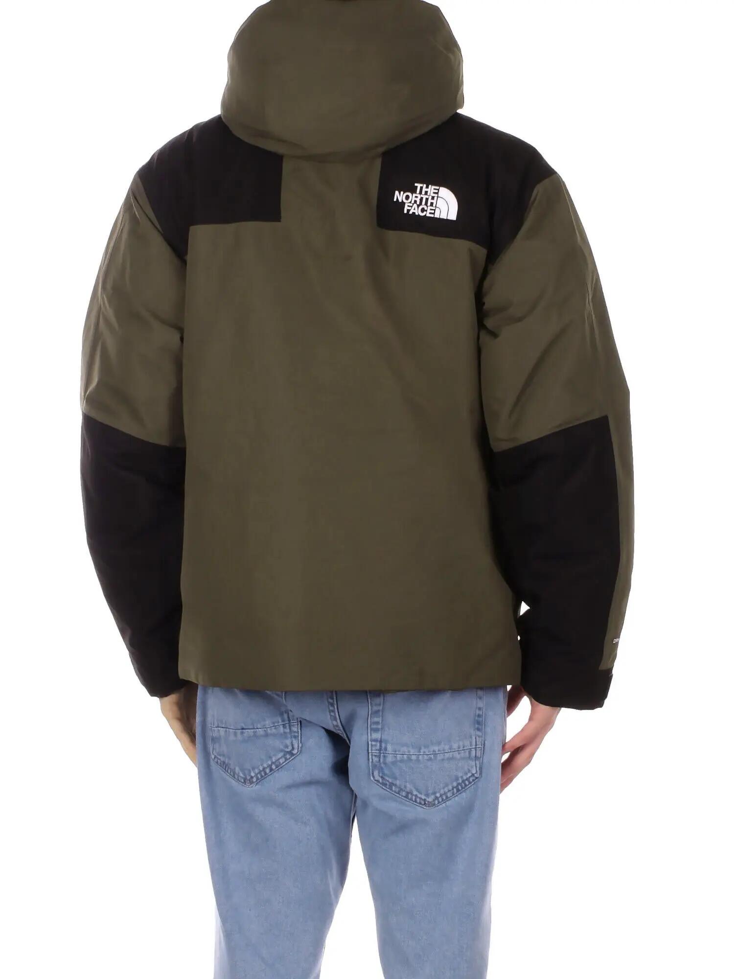 the north face uomo giubbotto nf0a8d1v bqw1 m mountain down jacket green 4/5