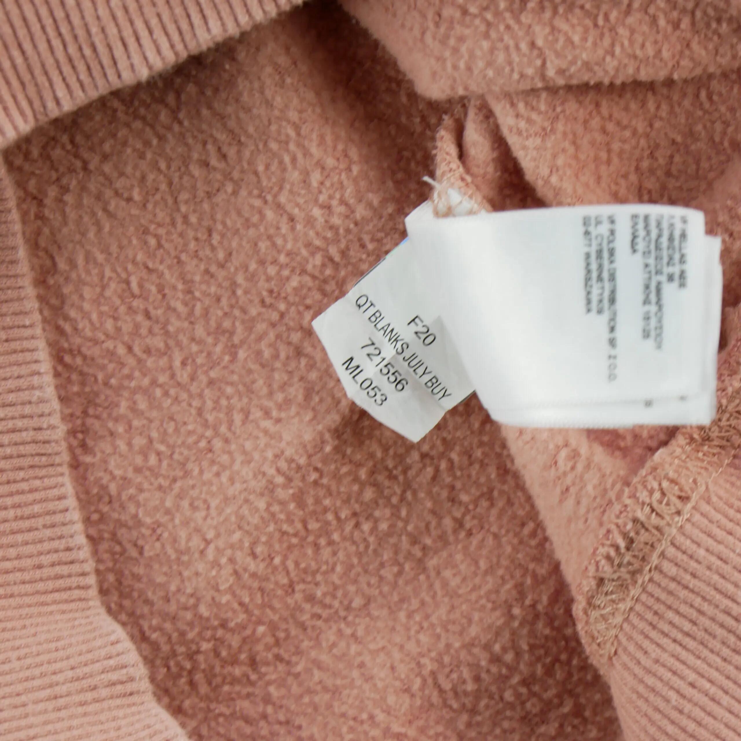 Seconde vie - Sweat à capuche Homme Rose - Très bon état 7/8