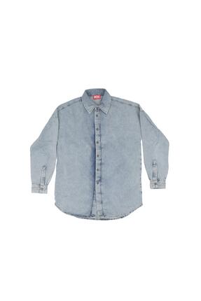 T-shirt manches longues Garçon Diesel Bleu ciel