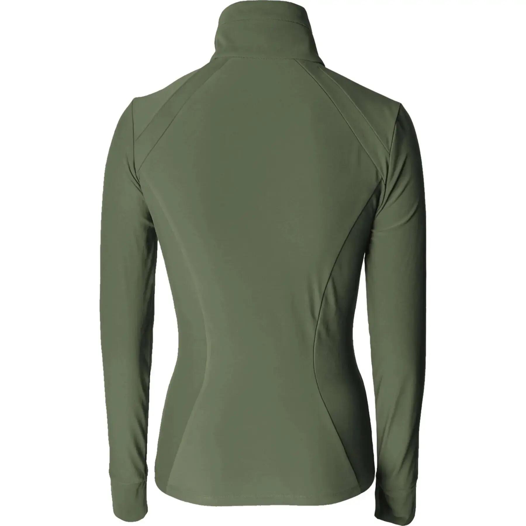 T-shirt equitazione a maniche lunghe da donna Covalliero Active 2/2