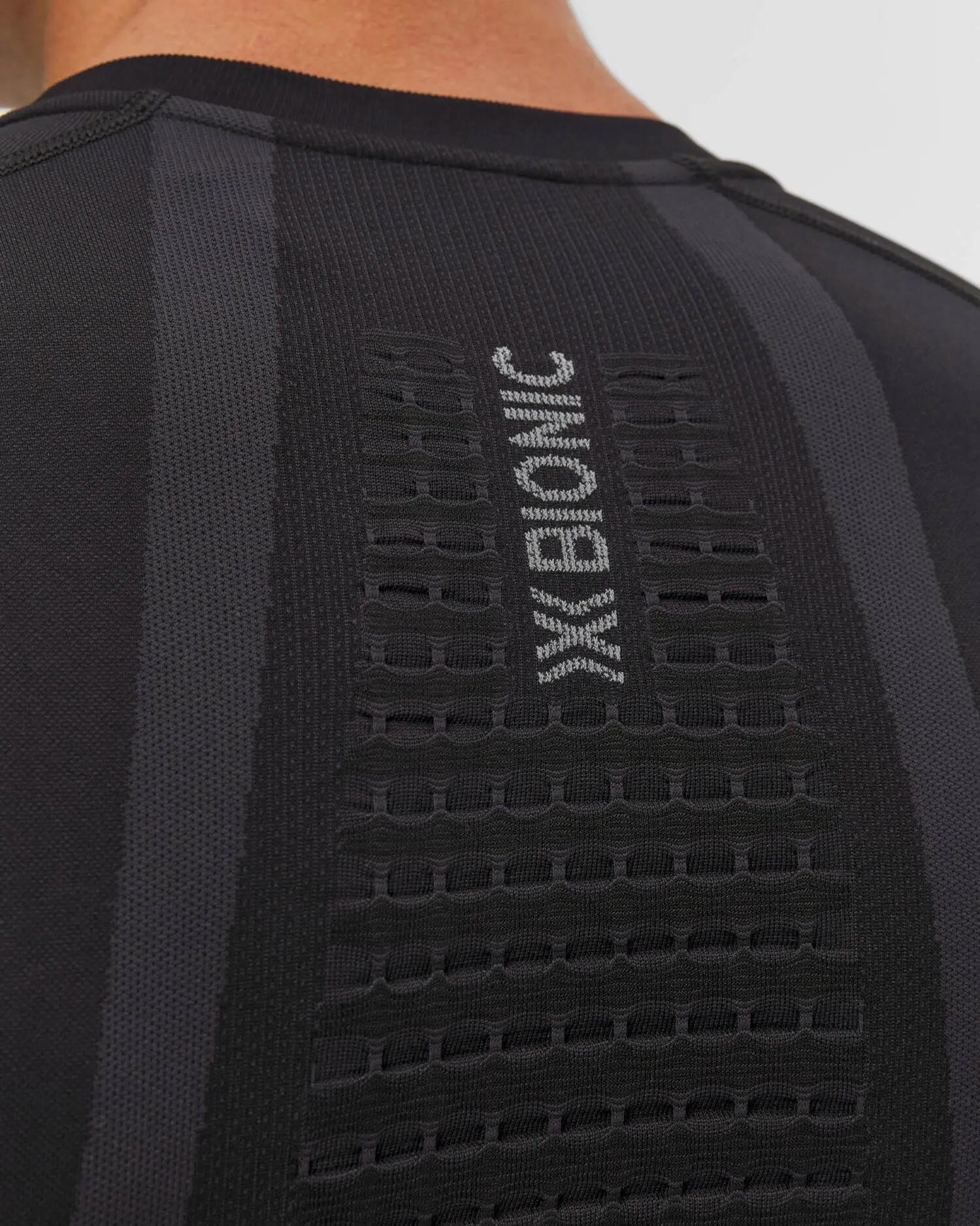 Koszulka męska X-Bionic Invent Graphics Shirt Ls Black/Dark Grey B175 6/6