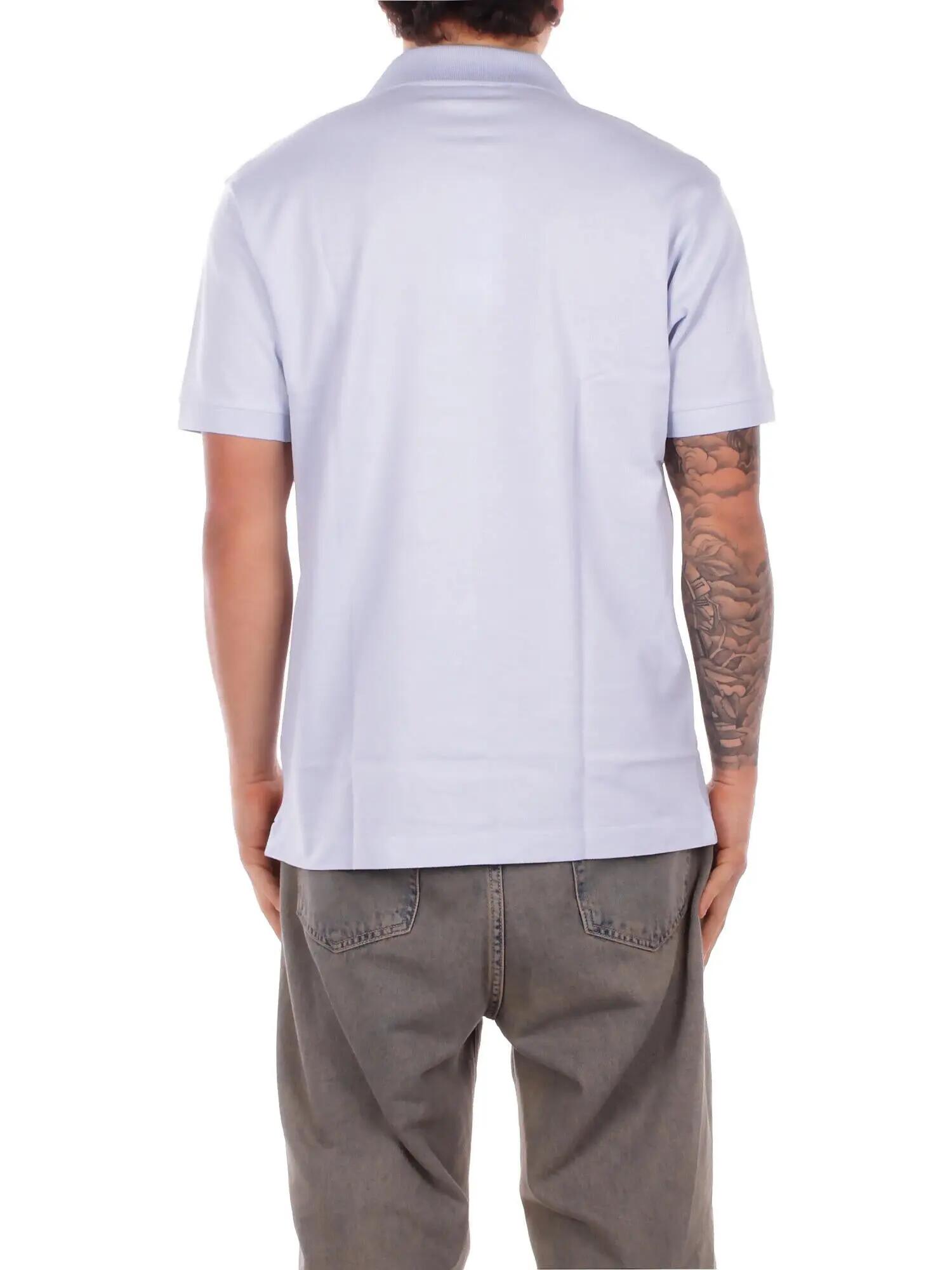 lacoste uomo polo 1212 j2g polo celeste 4/5