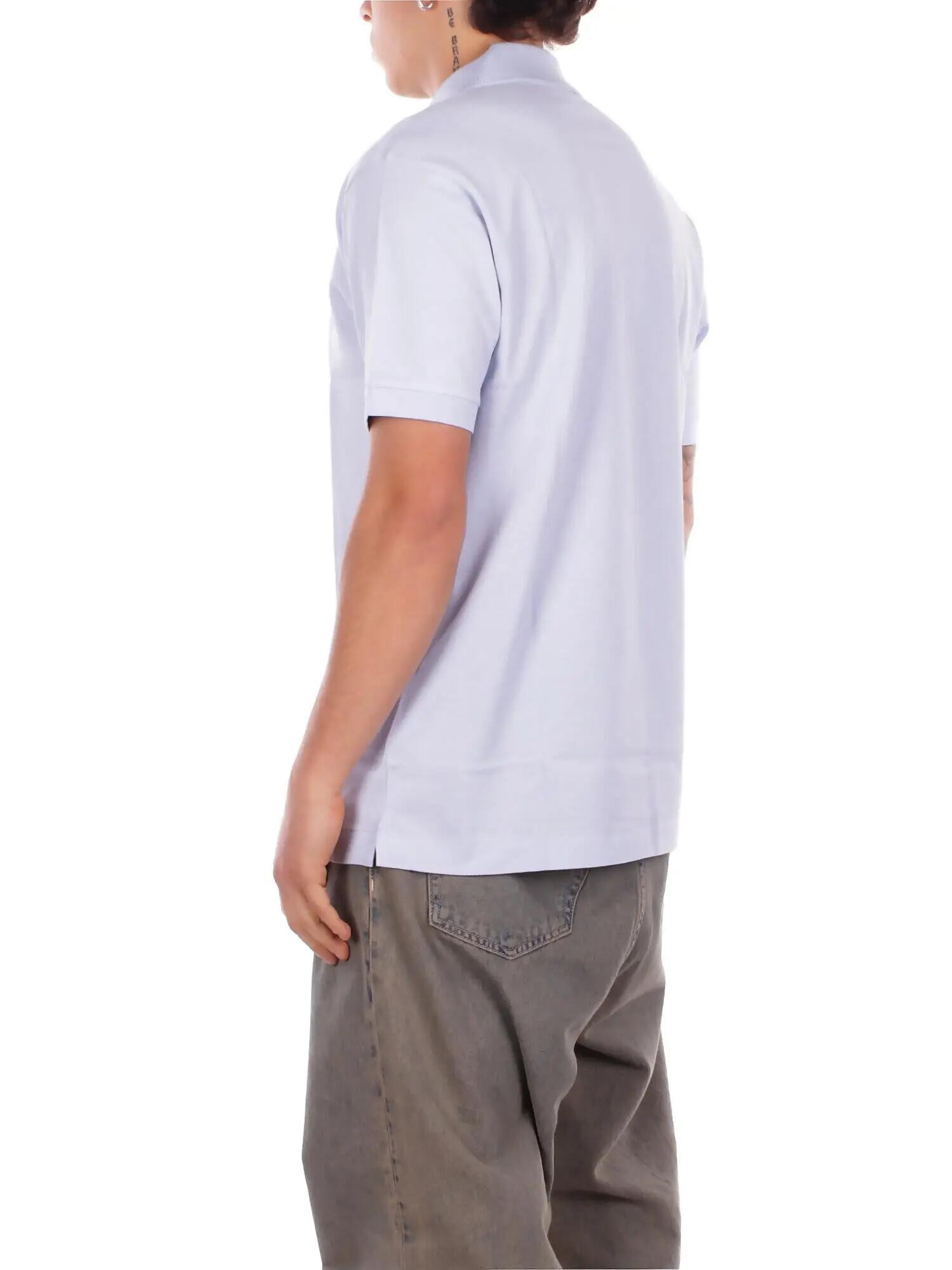 lacoste uomo polo 1212 j2g polo celeste 3/5