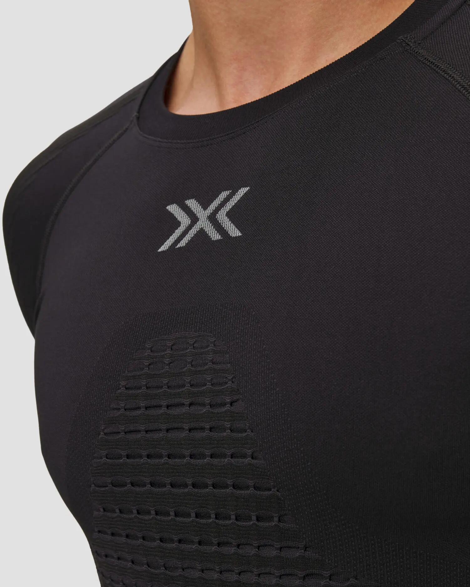 Koszulka męska X-Bionic Invent Graphics Shirt Ls Black/Dark Grey B175 4/6