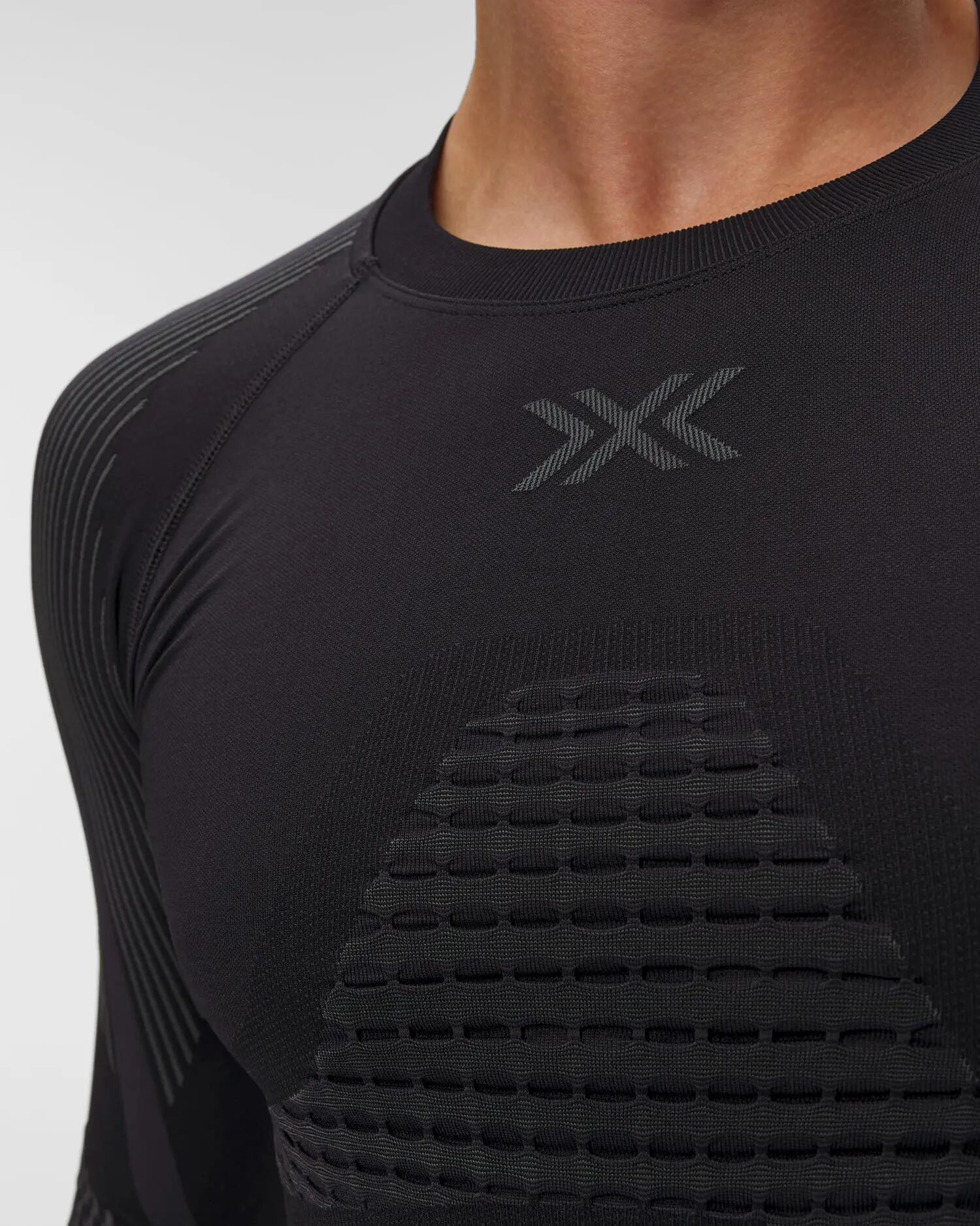 Koszulka męska X-Bionic Invent Shirt Ls Black B120 4/6
