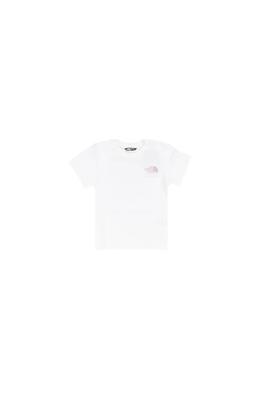 T-shirt jongens the north face wit