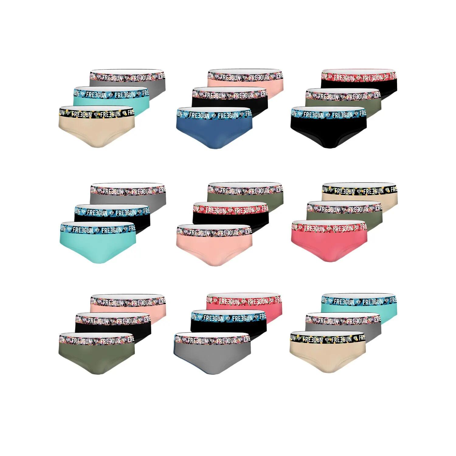 Pack Surprise de 3 Boxers coton femme 3/4