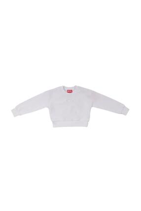 Sweat Fille Diesel Blanc