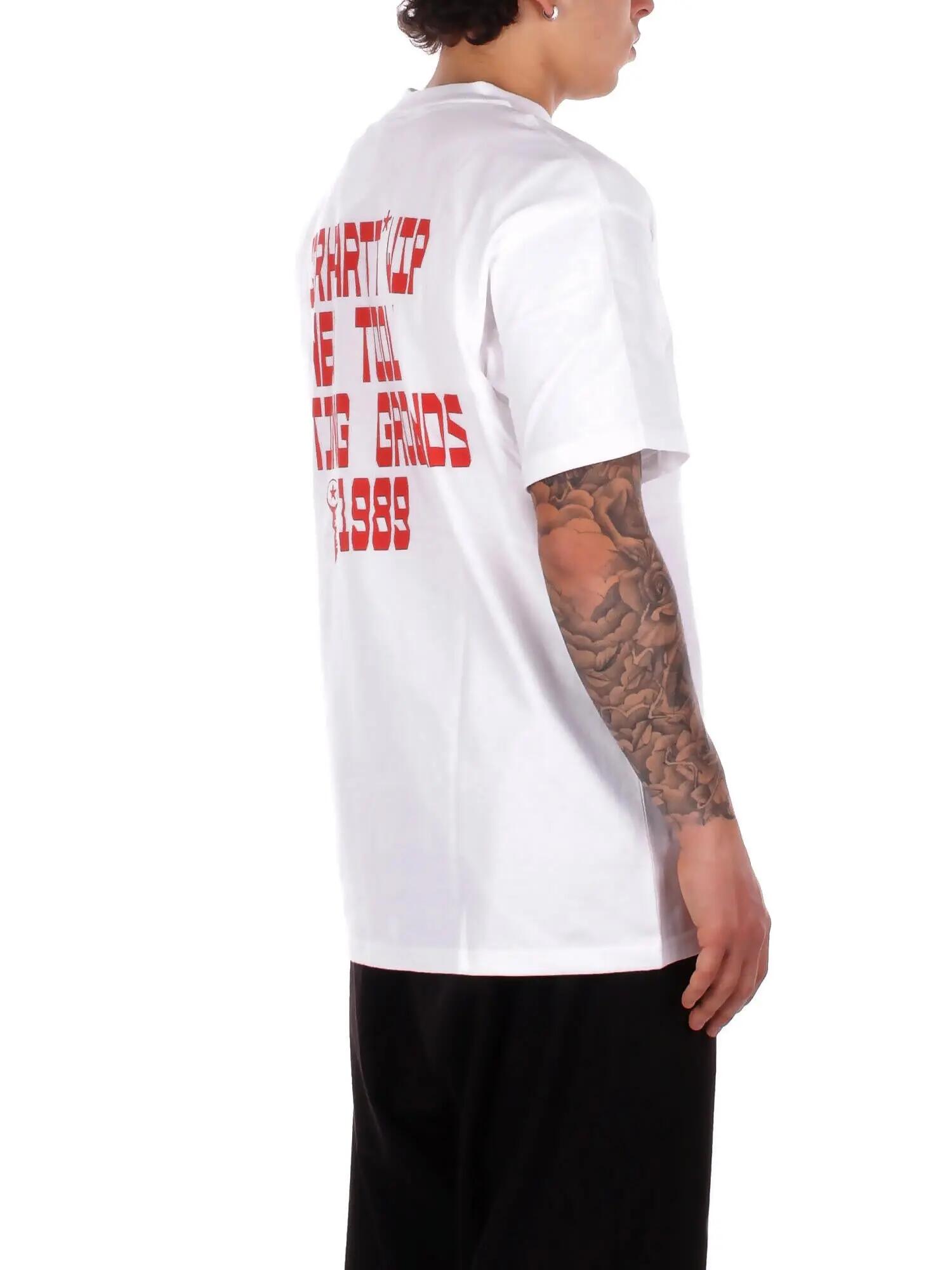 T-shirt Homme Carhartt WIP Blanc 5/5