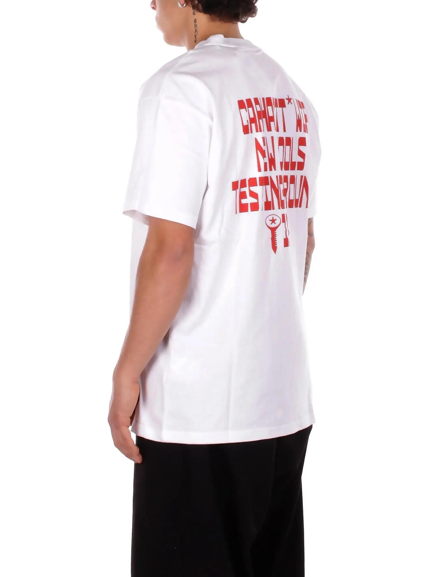T-shirt Homme Carhartt WIP Blanc 3/5