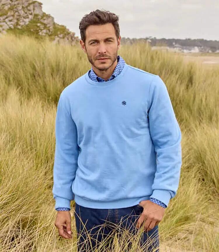Le Sweat Molleton Col Rond 3/7