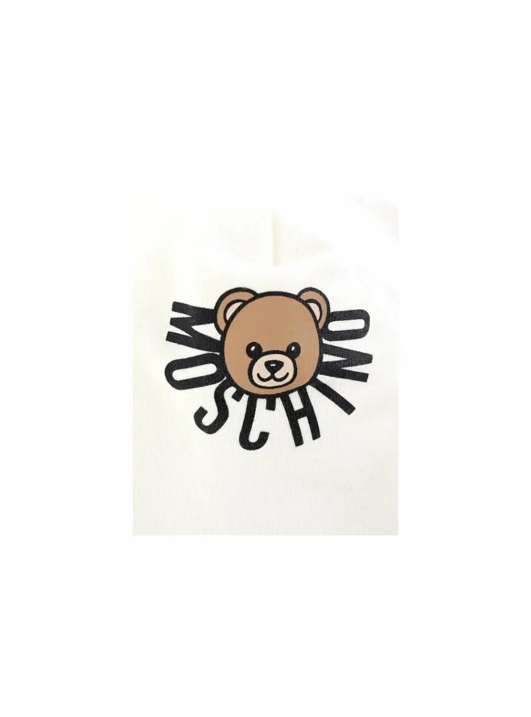 Gorro Criança unissexo Moschino Branco MXX031_BIANCO 4/4