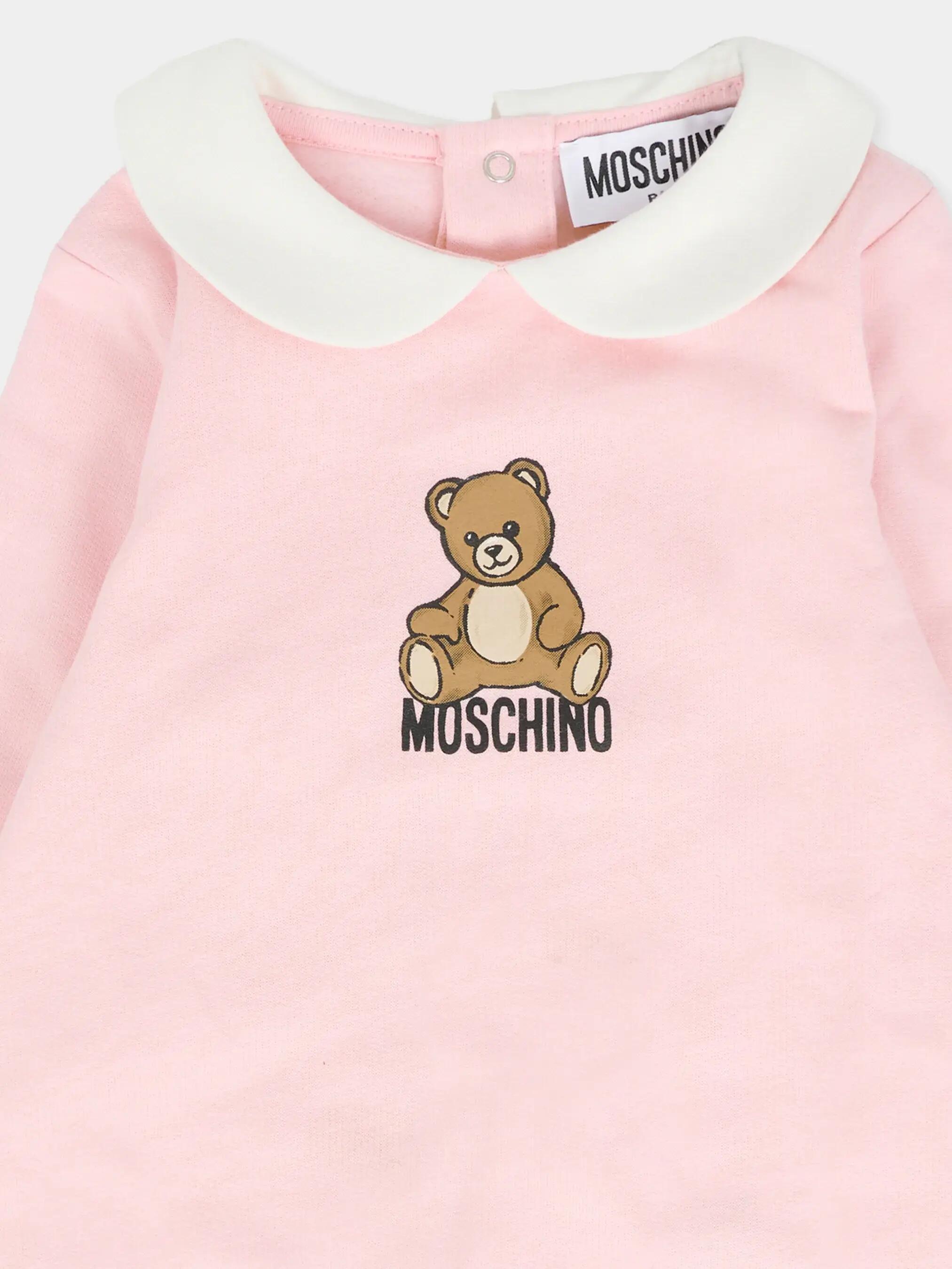 Body Fille Moschino Rose MUT04I_LCA40_ROSA 3/3