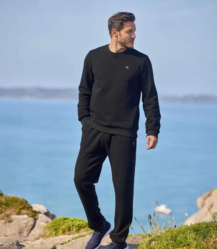 Le Sweat Molleton Col Rond 3/4