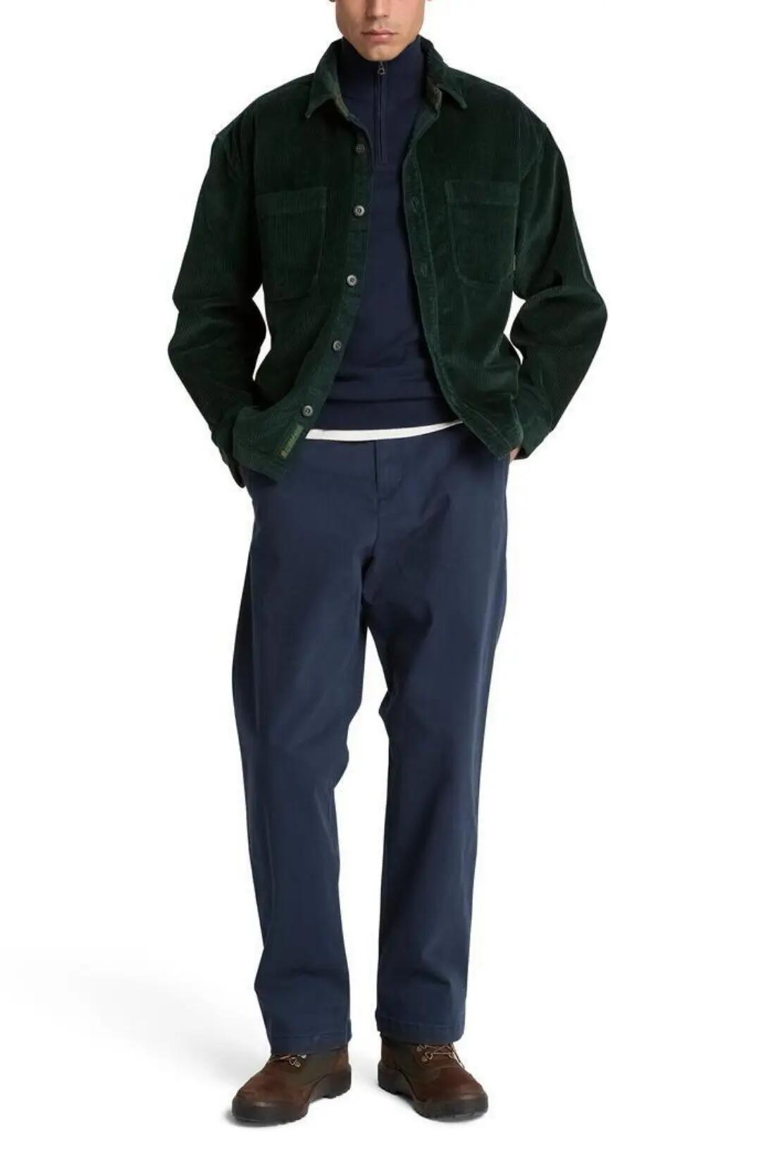 Jersey - lifestyle - Hombre - Mezza zip, 100% algodón - azul marino 2/4