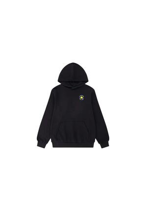 Sweat à capuche Fille Converse Noir 9CH974-023