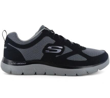 Hombre - Skechers Summits - 894344-Bkgy - Negro