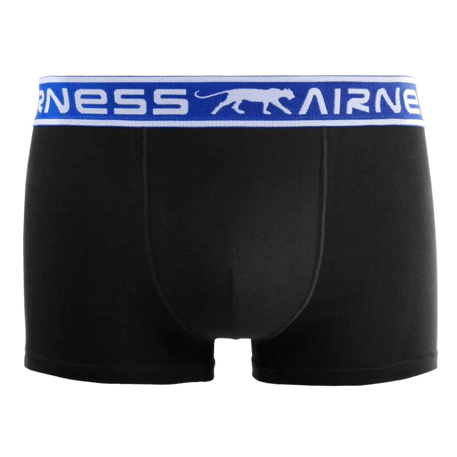 Lot de 5 boxers homme en coton ceinture colorée Starter 2/5