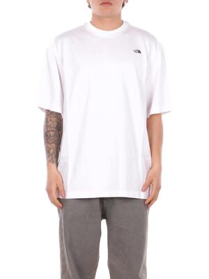 T-shirt heren the north face wit