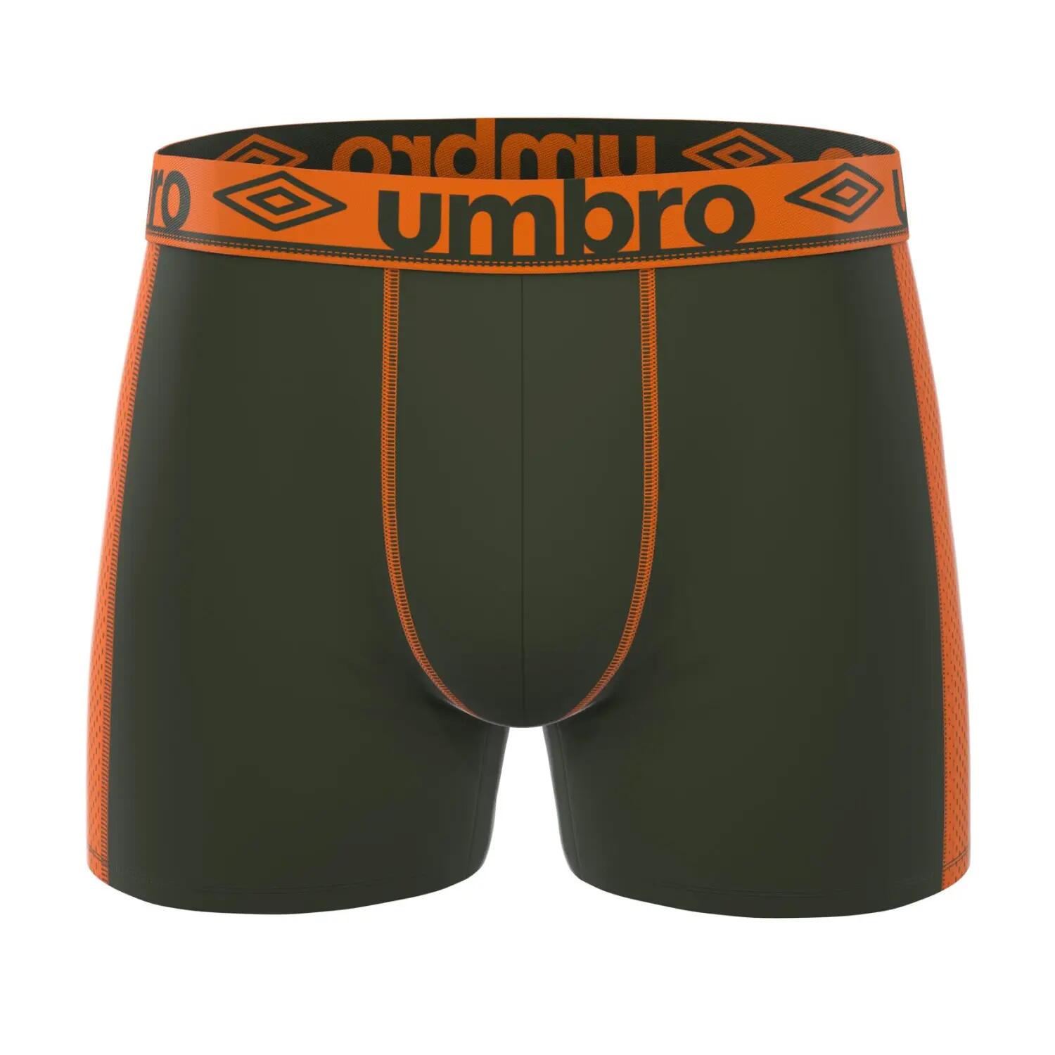 Lot de 3 boxers homme uni et surpiqûres colorées Pro Mesh Cooling 2/5