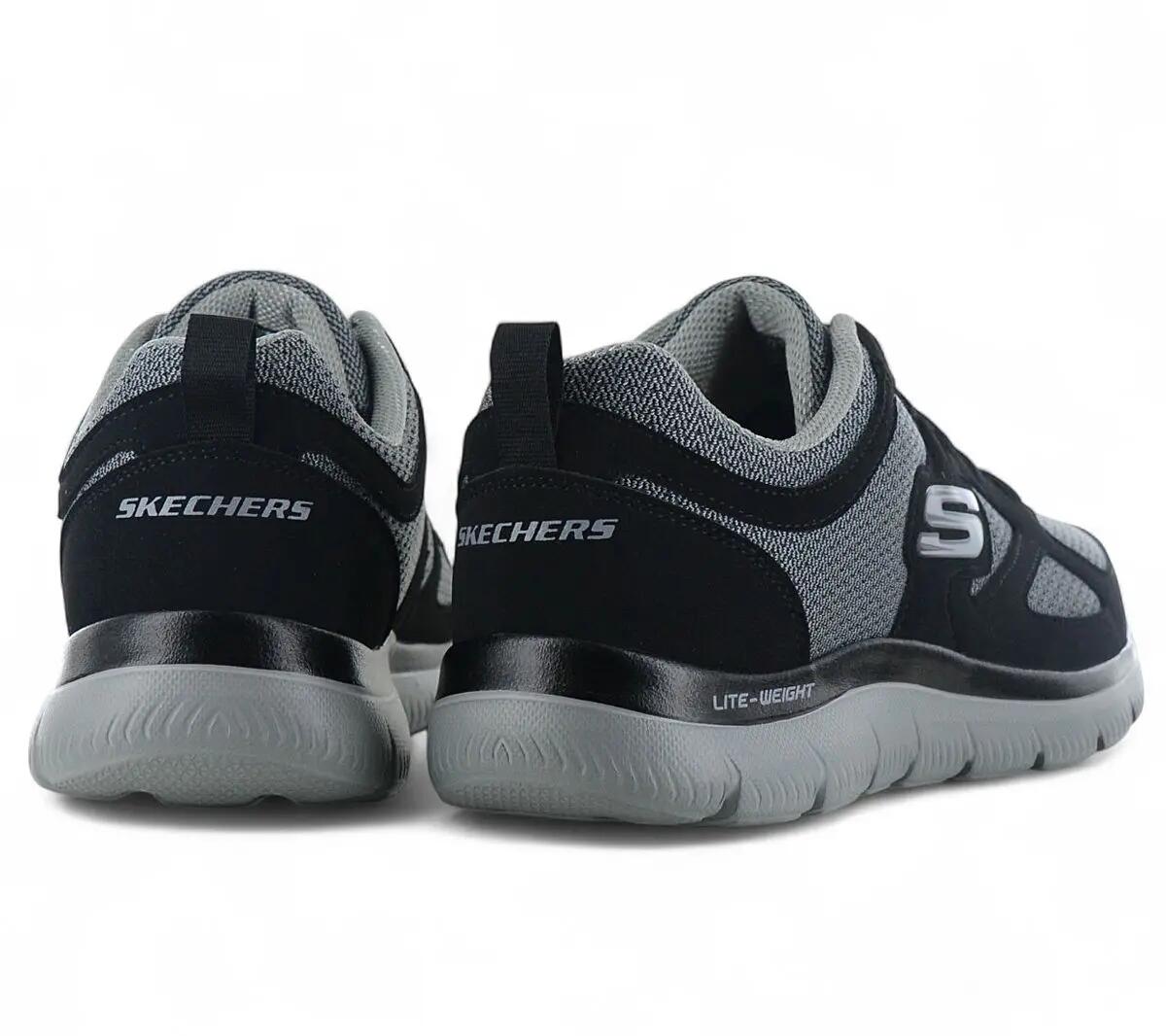 Hombre - Skechers Summits - 894344-Bkgy - Negro 3/6