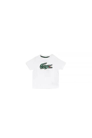 T-shirt Garçon Lacoste Blanc