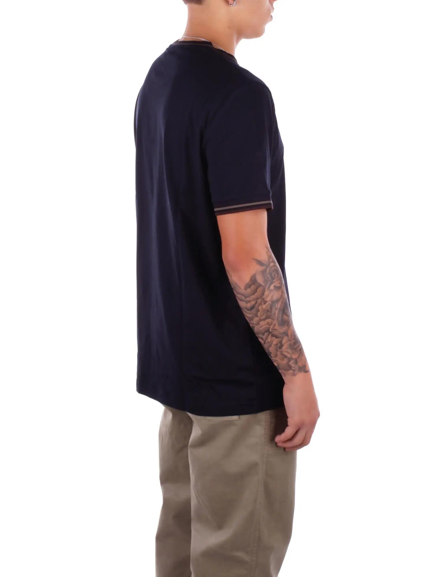 T-shirt Heren Fred Perry Groen 5/5