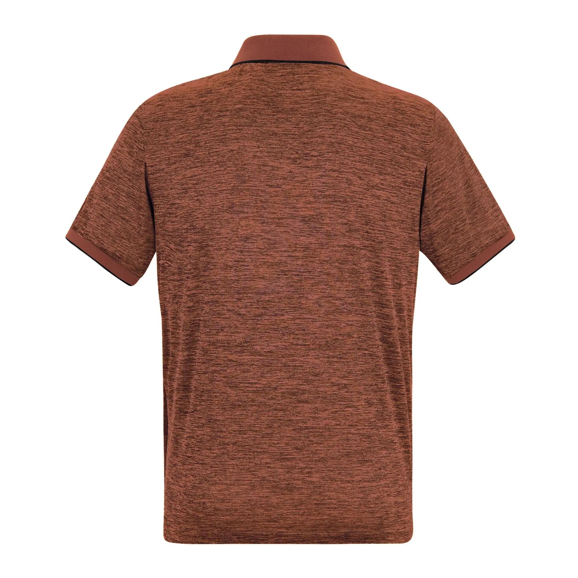 Polo Chiné Manches Courtes REMEX Homme (Rouge Orange) 3/6