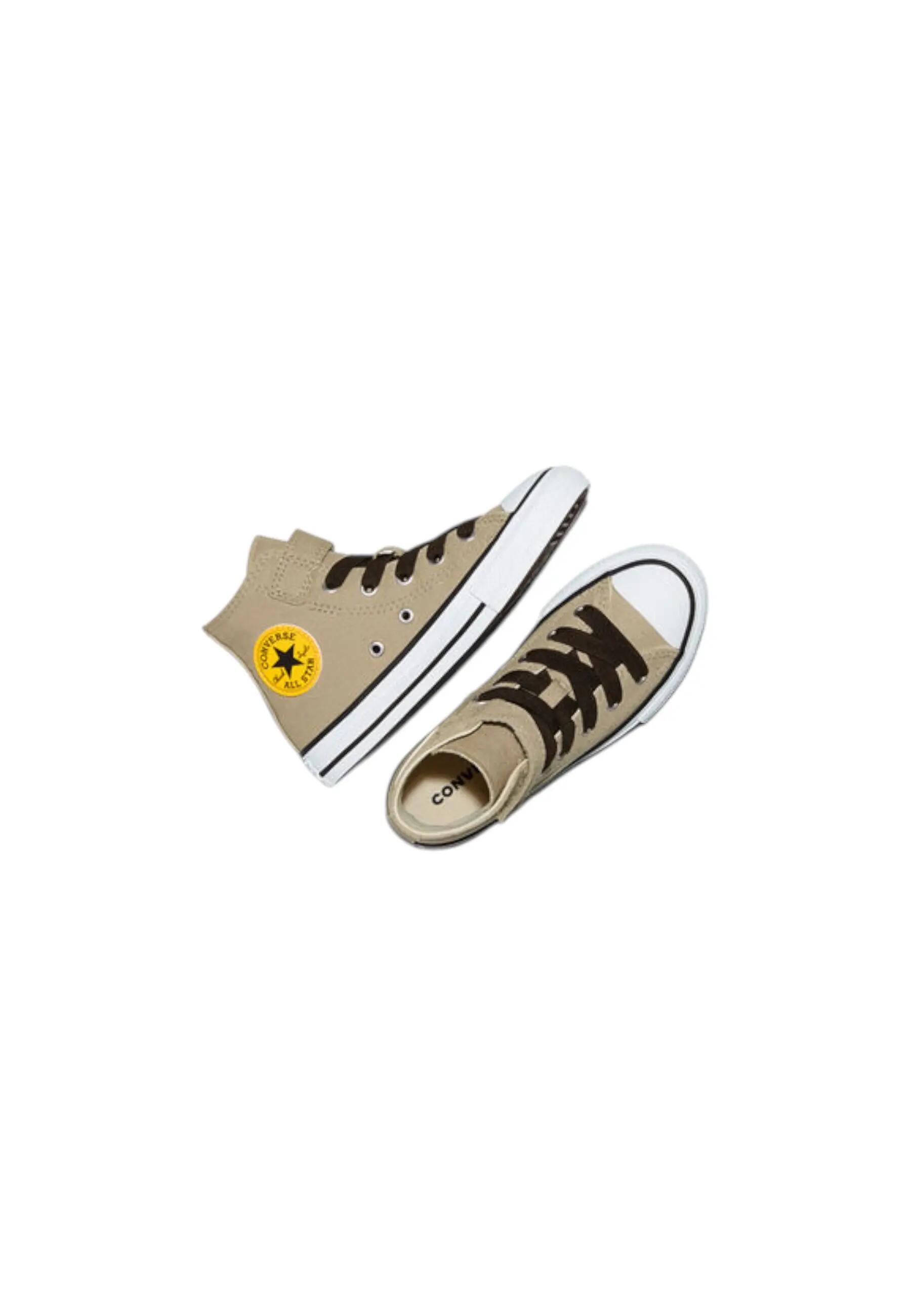 Zapatillas altas Niño Converse Marrón A18946C 4/4