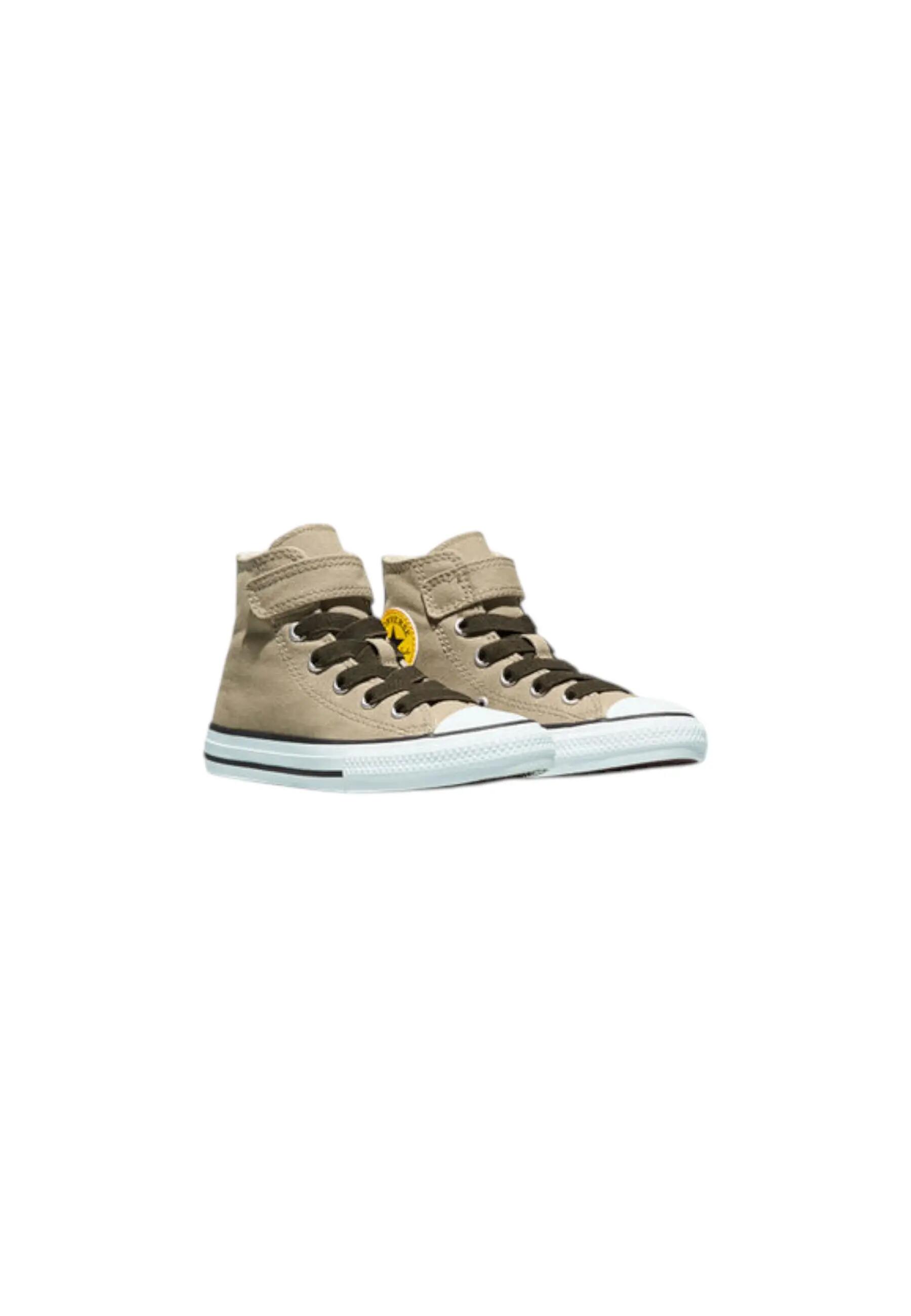 Zapatillas altas Niño Converse Marrón A18946C 3/4