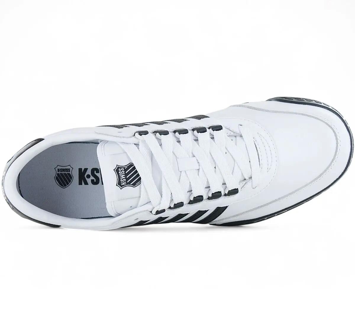Herren - K-Swiss Vintage Trainer Lth - 09462-102-M - Weiß 4/6