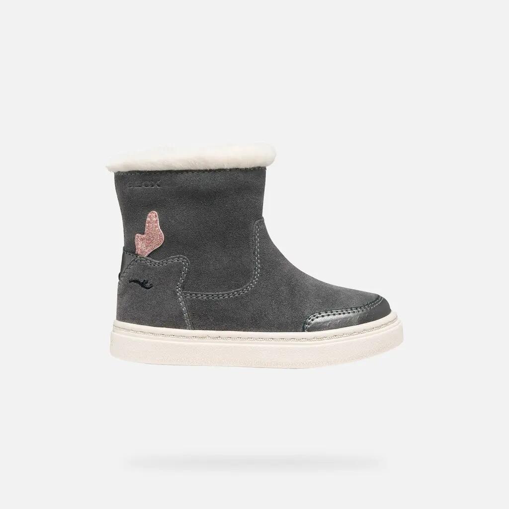 Bottines Bébé Fille B NASHIK GIRL Gris Foncé 2/7