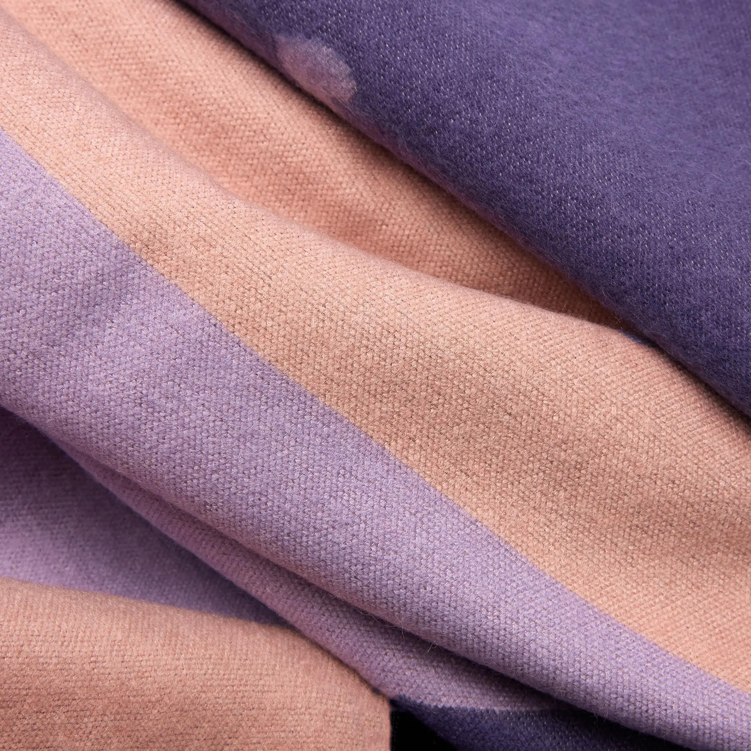 X2 Sciarpa Cashmirillo 70 x 200 cm - motivo a cuori - Lilla e Rosa 6/7