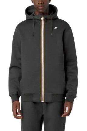 Sweatshirt homme - capuche et zip - rainer spacer - vert