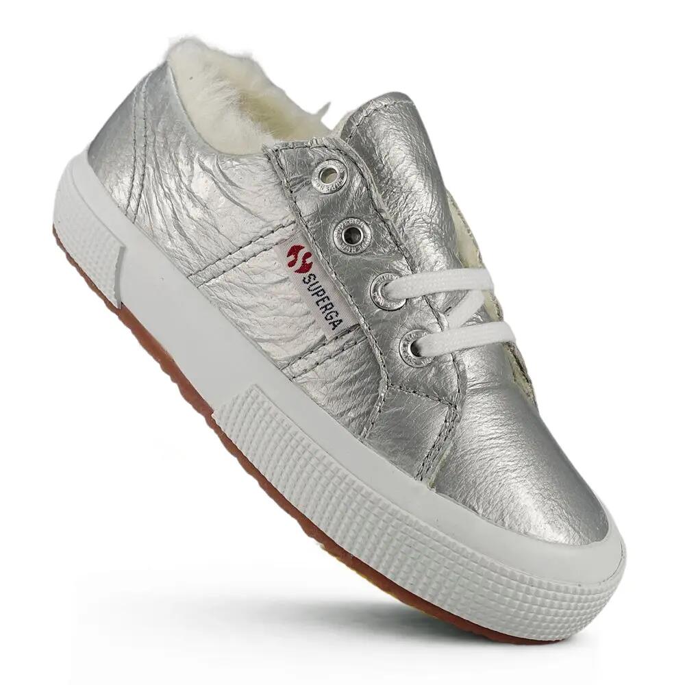 Мъжки спортни обувки Superga Varnish Silver S002BM0