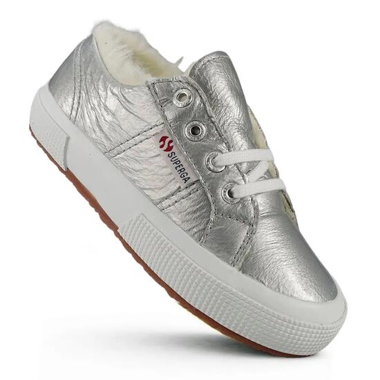Superga Varnish Silver S002BM0 Herren-Sportschuhe