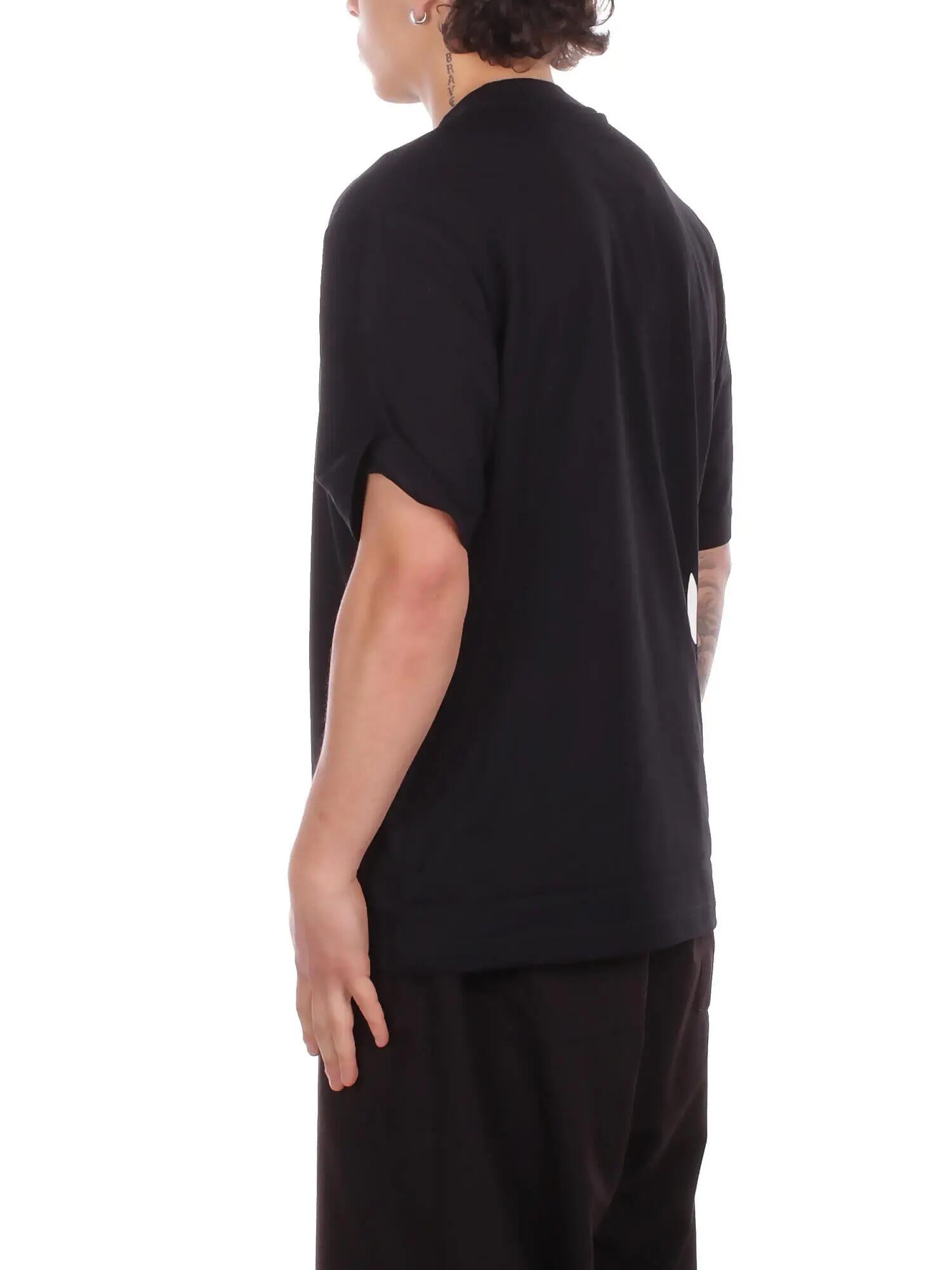 T-shirt Homem Fred Perry Preto 3/5