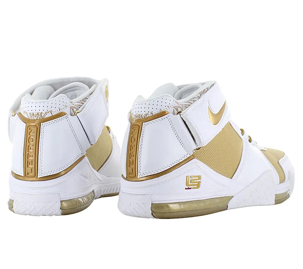 Hombre - Nike Zoom Lebron Ii - Dj4892-100 - Blanco 3/6