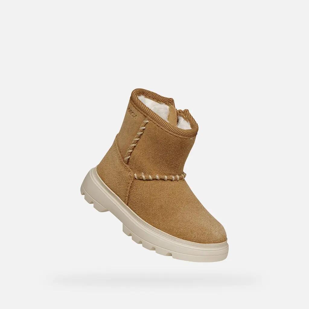Bottines Bébé Fille KIDDARTAH BABY GIRL Cognac 5/7
