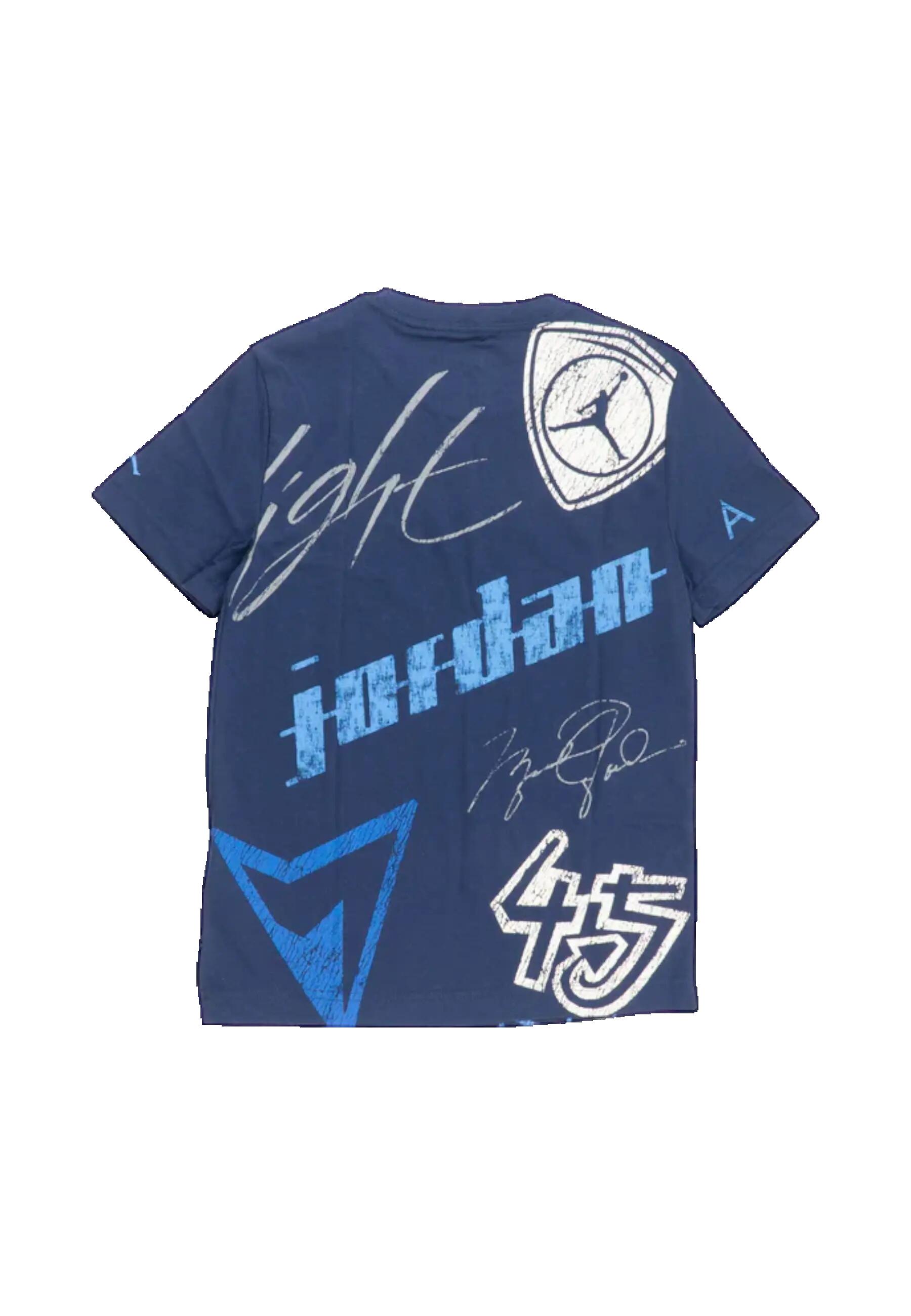 Camiseta Niño Nike Sportswear Azul 95D525-U90 2/3