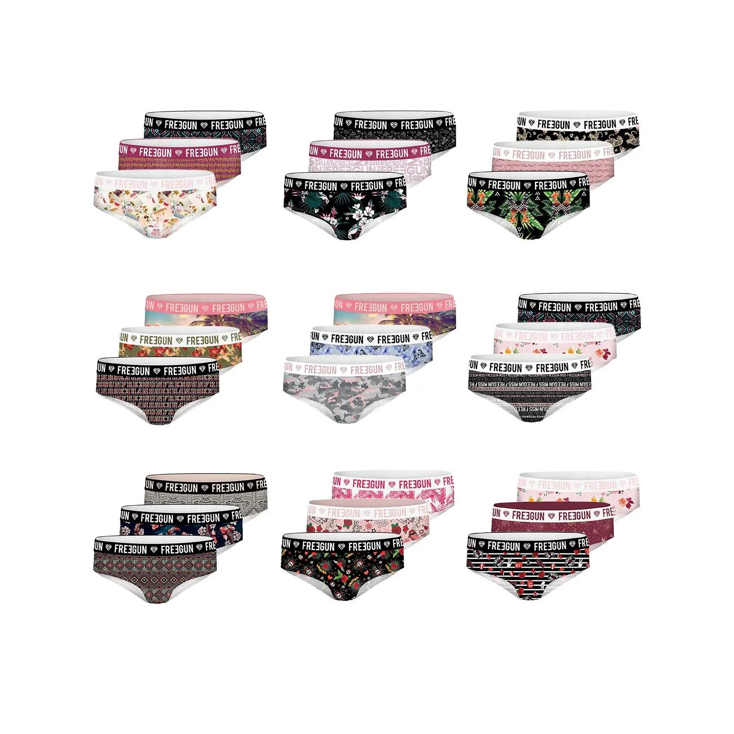 Pack Surprise de 3 Boxers microfibre femme 3/4