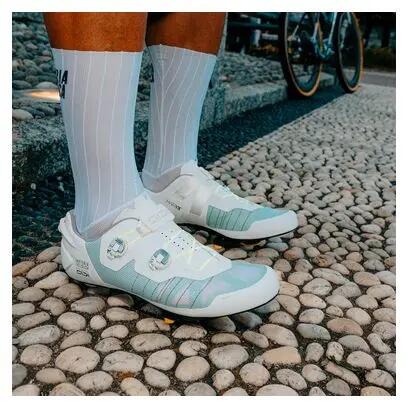 Sidi Laghee Sprinter 2 Rennradschuhe, Weiß/Grün 7/7