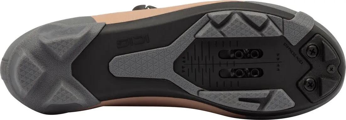 Zapatillas de BTT Sidi Liinea Marrón/Gris para mujer 4/5