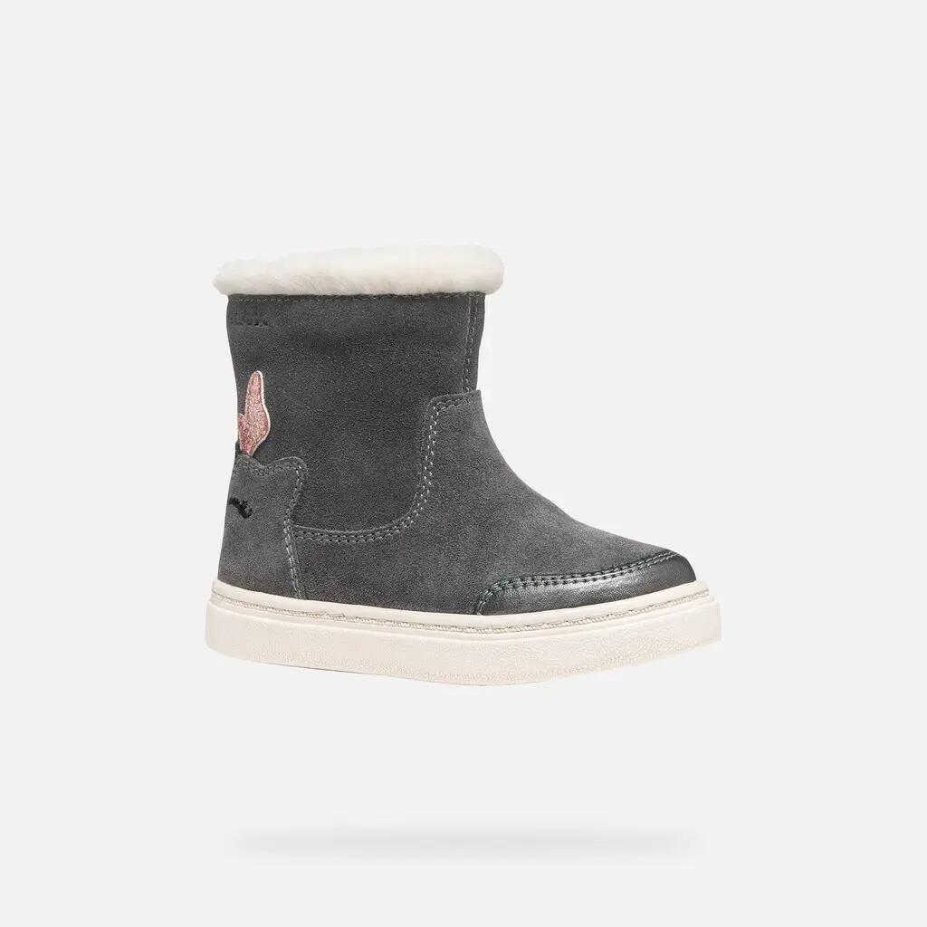 Bottines Bébé Fille B NASHIK GIRL Gris Foncé 3/7