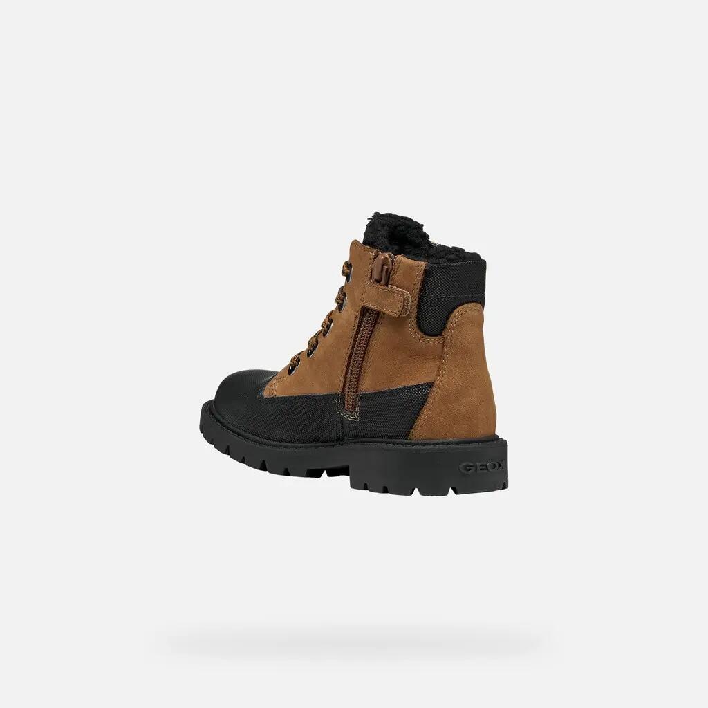 Bottes Garçon SHAYLAX BOY Marron/Noir 4/7